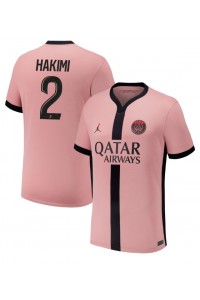 Paris Saint-Germain Achraf Hakimi #2 Voetbaltruitje 3e tenue 2024-25 Korte Mouw